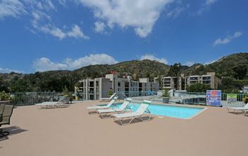Refreshing swimming pool
